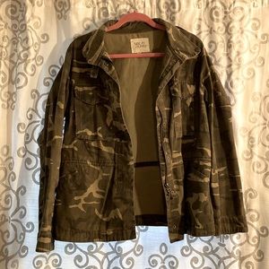 Camo utility jacket.